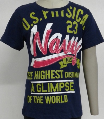 Kids R-neck printed T-shirt with print & embroidery